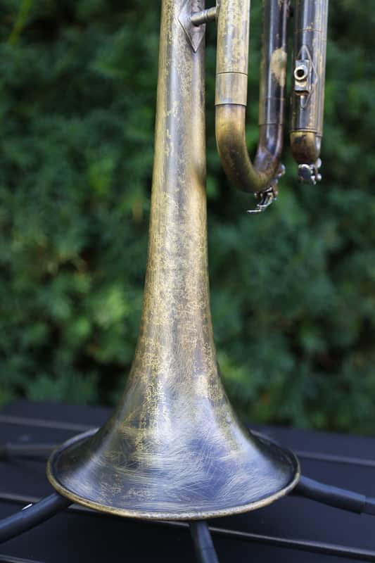 Fully Restored and Modified: Bach Bb trumpet with NEW case (custom restoration) image 1