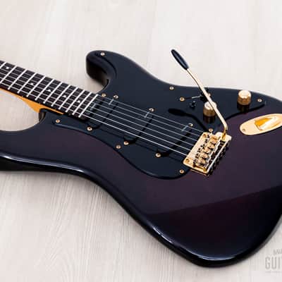 1989 Levinson Blade R3 S-Style Superstrat SSS Misty Violet image 10