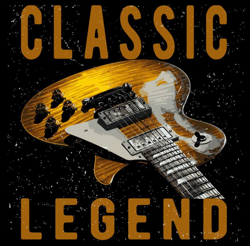 Classic Legend Custom Printed T-Shirt Black-4XL image 1