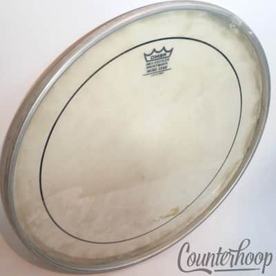 *Remo 18" Weather King Pinstripe Bass Drum White Coated Batter Head Made In USA* image 3
