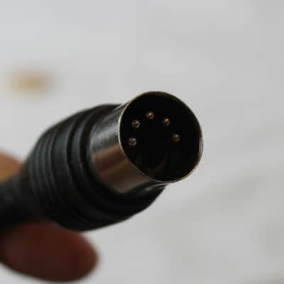 Italian MIDI Instrument Cable 5 Pin XLR Male to 5 Pin XLR Male image 2