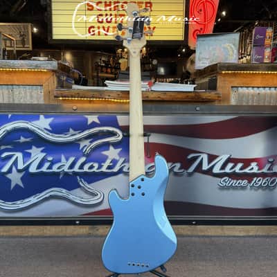 Lakland Skyline Darryl Jones DJ-5 - 5-String Bass Guitar - Lake Placid Blue Finish image 13