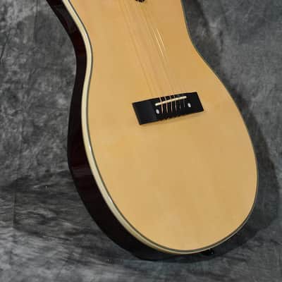 Kramer Condor Chambered Solid Body Acoustic Electric Guitar Natural Gloss w FAST Same Day Shipping image 8