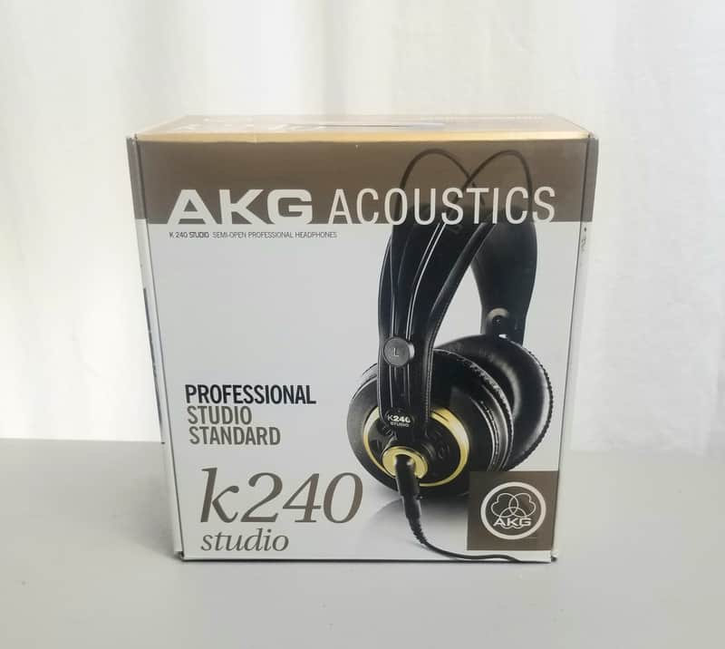AKG K240 STUDIO Headphones - Like New in Box! image 1