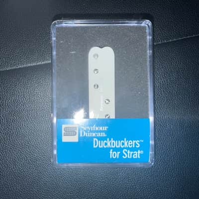 Seymour Duncan SDBR-1b Duckbucker Strat has Bridge Pickup 2025 - White image 1
