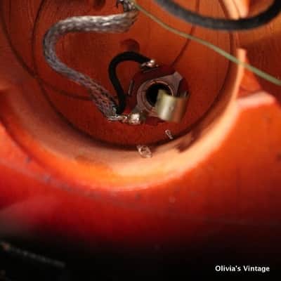 Airline/Valco/Supro Pocket Bass 1962 Sunburst image 21