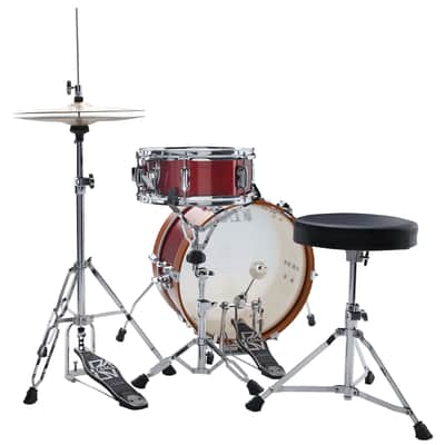 Tama Club Jam LJK28S-CPM Candy Apple Mist Wrap 18" Shell Set image 2