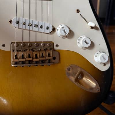 Fender Stratocaster - 1956 Closet Classic w/ gold hardware 2002 Custom Shop image 5