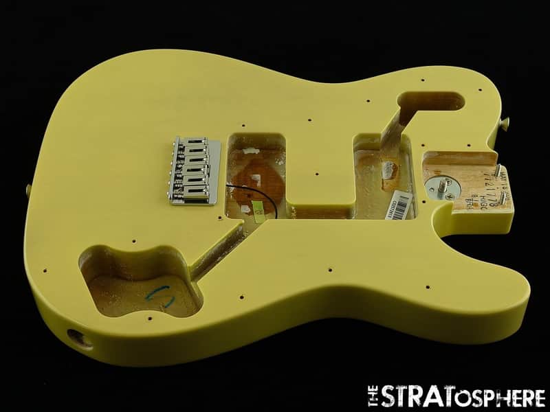 Fender AV II American Vintage 1975 Tele Deluxe BODY + HARDWARE Vintage Blonde image 1