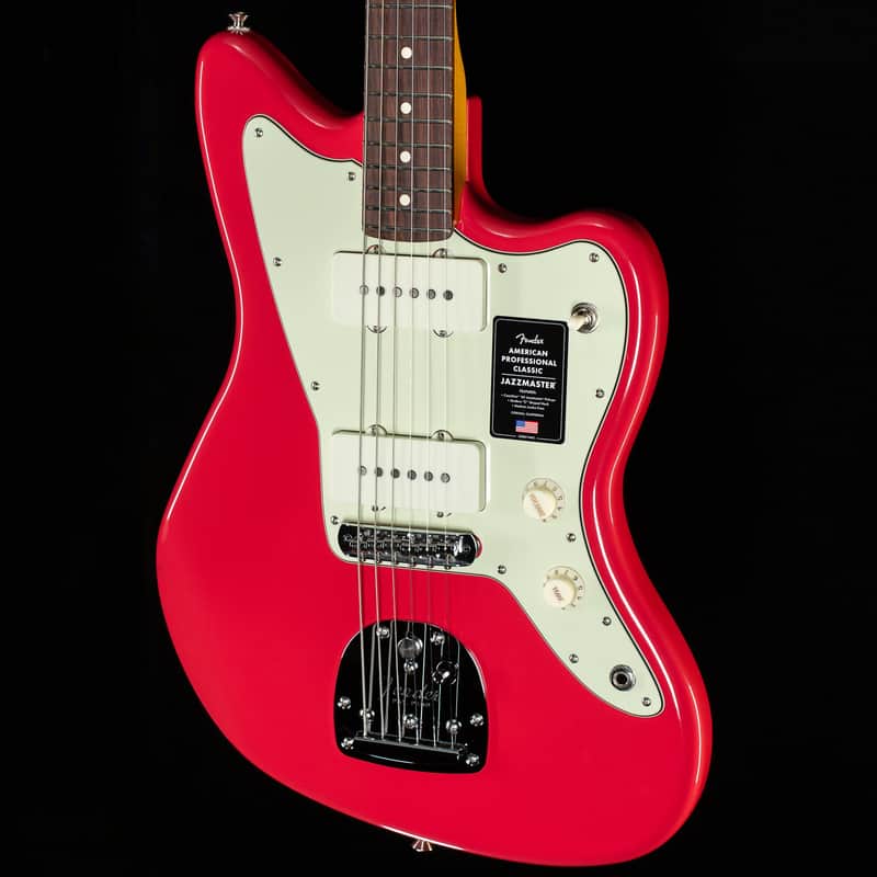 Fender American Professional Classic Jazzmaster Rosewood Fingerboard Faded Dakota Red (571) image 1