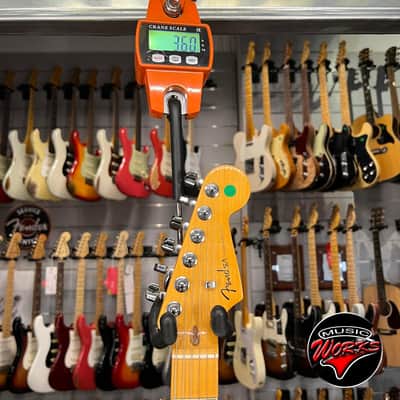 Fender   American Ultra Stratocaster Cobra Blue image 3