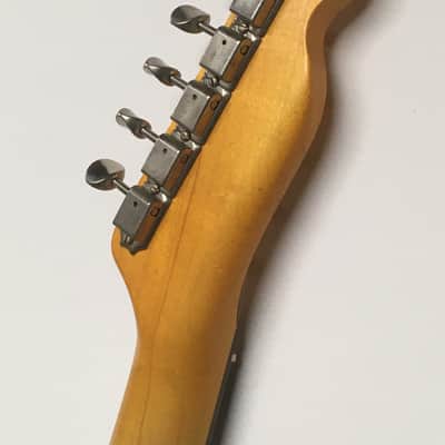 LEFTY Custom Heavy Relic TL59 Gold Metallic Vintage Guitar Aged Tele 6 Lb HSC image 8