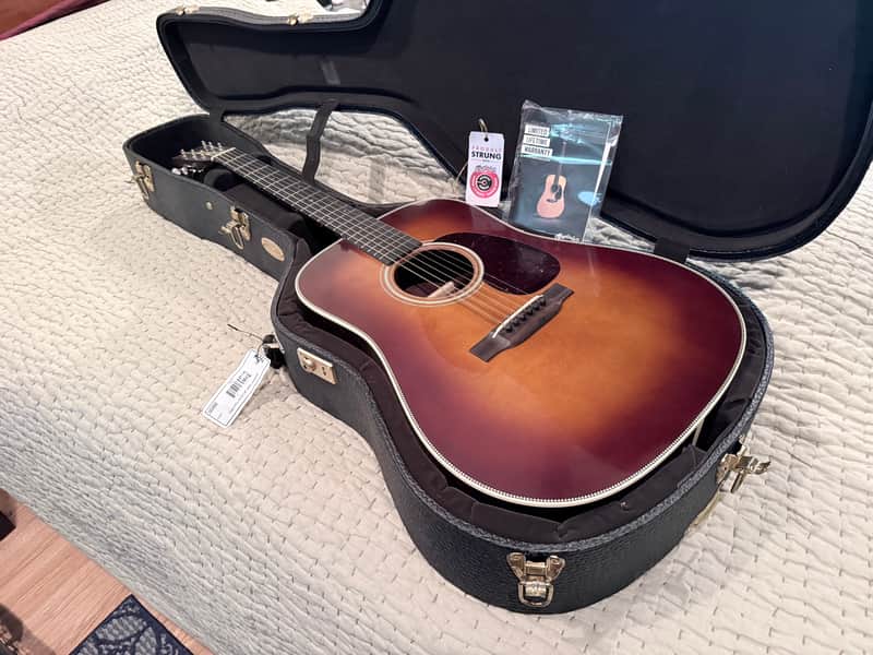 2021 Martin Custom Shop D-28 Authentic 1937 - Ambertone image 1