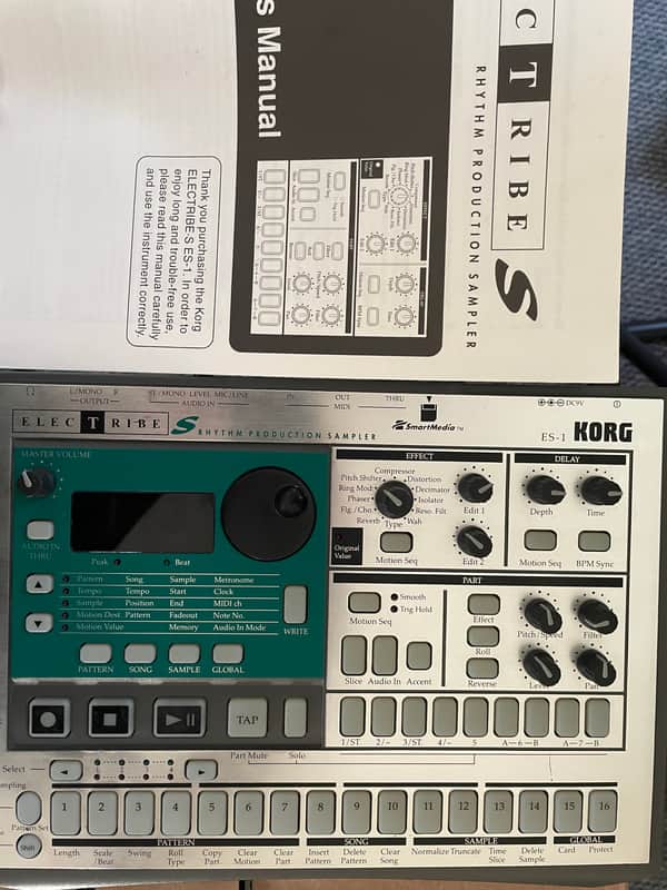 Korg Electribe-S ES-1 Rhythm Production Sampler (With Manual, Power Cord, and Smart Media Card) image 1