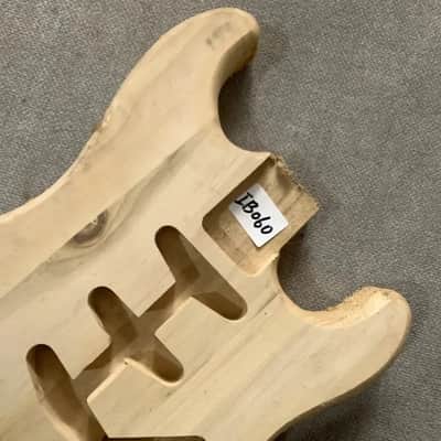 Basswood SSS Unfinished Guitar Stratocaster Strat Style Body image 4