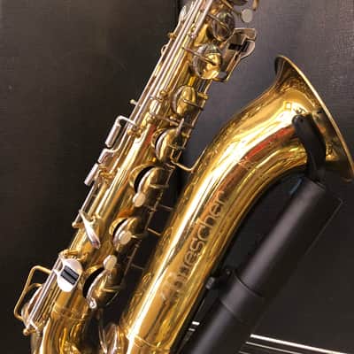 Buescher Tenorsaxofon Aristocrat Gold Saxophon Tenor USA image 1