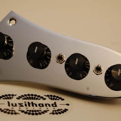 Lusithand Devices Double NFP Jazz plate. Wal type filter on board preamp - Chrome image 1