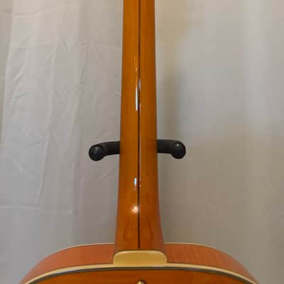 D'Angelico Excel Series Style B Throwback Hollowbody Electric Guitar with USA Seymour Duncan Floating Mini Humbucker Vintage Natural - Vintage Natural image 12