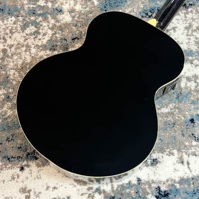 Ibanez AJ7012M1E-BK Artwood 12-String Acoustic-Electric Guitar, Black, Cosmetic Damage [USED-GOOD] image 4