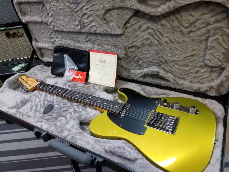 Fender American Ultra II Telecaster with Ebony Fretboard Solar Flare
