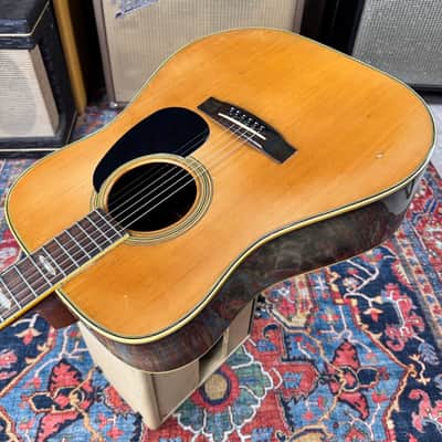1970 Yamaki F150C Dreadnought w/Banjo Tuners image 7