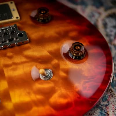 2005 PRS Paul Reed Smith Custom 22 20th Anniversary Dark Cherry Sunburst image 14