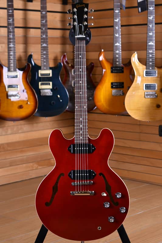 Gibson ES-335 Dot P-90 Wine Red image 1