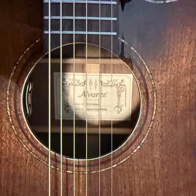 Alvarez Masterworks Elite Series MFA77CEARSHB with LR Baggs VTC and GOTOH 501 Tuners image 15