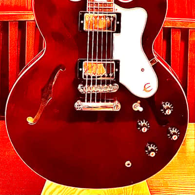 Epiphone Noel Gallagher Signature Riviera 2023- Dark Wine Red image 1