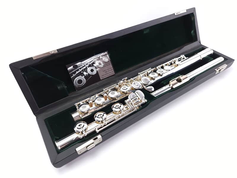 Refurbished Pearl 665 Vigore Gold Lip C# Trill Open Hole Intermediate Flute image 1