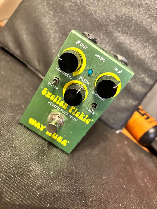 Way Huge WM41 Smalls Swollen Pickle Fuzz MkIII 2020 - Present - Green image 1