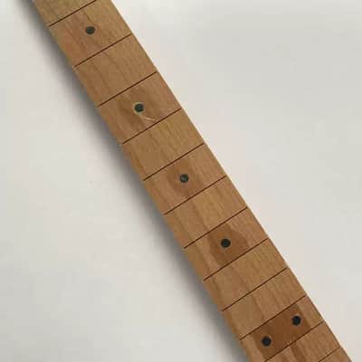 Fender Squire STRATOCASTER Electric Guitar Headstock and Neck—22 Frets—No Frets image 4