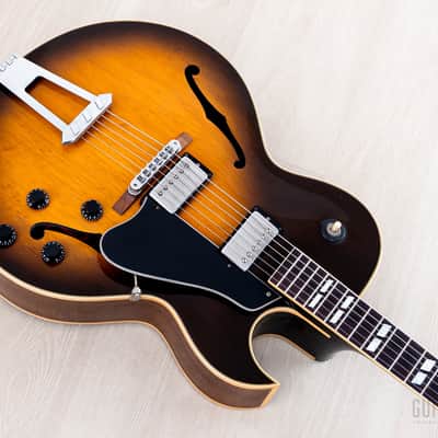1989 Gibson ES-175 Sunburst w/ Mahogany Back/Sides, 100% Original w/ Case & Hangtag image 11