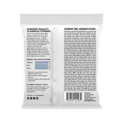 NEW Ernie Ball Ernesto Palla Clear & Silver Nylon Classical Guitar Strings - Medium Tension image 2