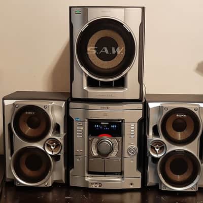Sony MHC-GX45 2003 Silver/black image 1