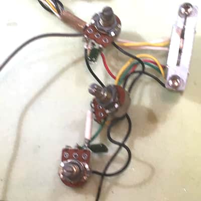 Vintage True Relic Fender Squier Strat Guitar Pickups Set Stratocaster + Wiring image 2