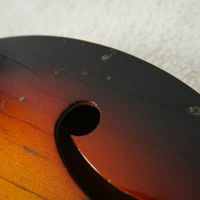 Vintage 1960s Kawai Thinline Hollowbody Sunburst MIJ Teisco Era Player image 14