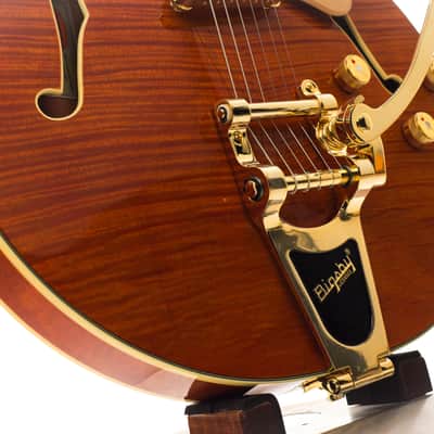 Gretsch Limited Edition Electromatic Flame Okoume Broadkaster 2025 - Present - Roundup Orange image 7