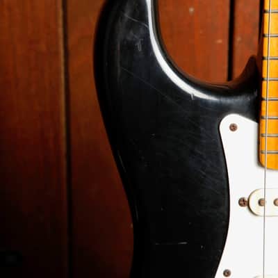 Fender American Vintage '57 Stratocaster Black Electric Guitar 2007 Pre-Owned image 9
