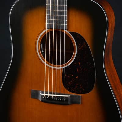 Martin D-18 Custom Authentic 1937 Inspired Adirondack Spruce VTS and Premium Mahogany Sunburst with Pickup Used (2021) image 6