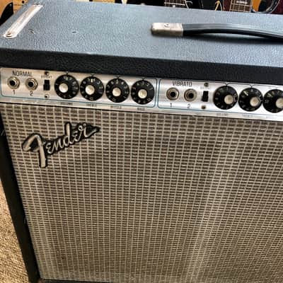 Fender Pro Reverb 2-Channel 70-Watt 2x12" Guitar Combo 1981 image 2