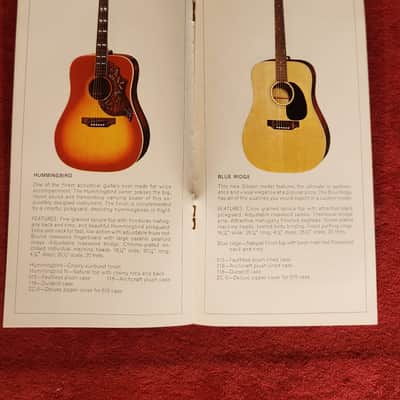 1970 Gibson Jumbo Flattops Catalog image 4