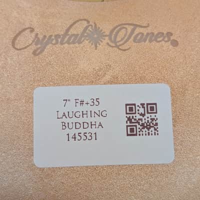 Crystal Tones 7" Laughing Buddha Quartz Crystal Singing Bowl (F#4+35) image 4