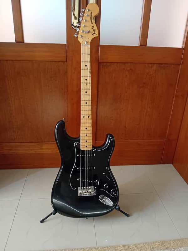 Fender Stratocaster 1979 - Black Made in USA image 1