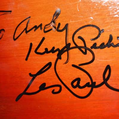 Gibson Les Paul Custom Vintage 1976 w/ Autographed By Les Paul & OHSC – Used 1976 - Cherry Burst image 14