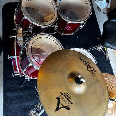 Mapex Mars Pro 5 Piece Drum Kit in Red Lacquer image 7