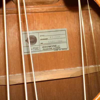 1970 Epiphone FT-130 Caballero image 4