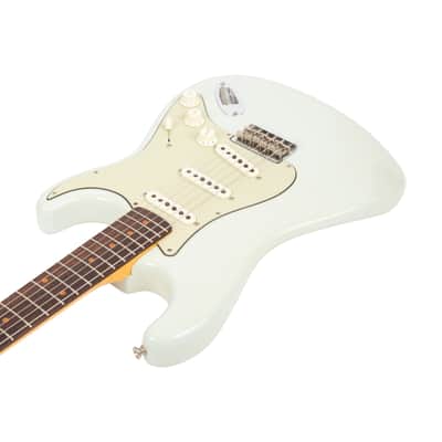 2022 Fender Custom Shop 1959 Hardtail Stratocaster Electric Guitar, Faded Aged Sonic Blue, R118197 image 2