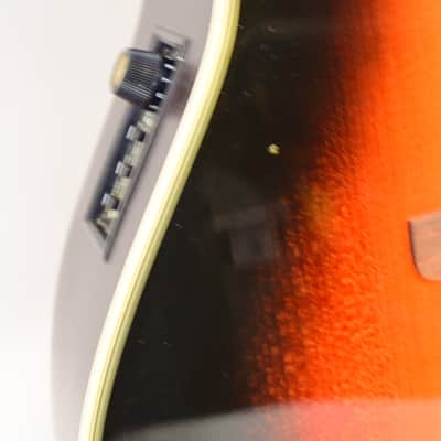 1993 Ovation 1767 Legend Acoustic Electric Guitar, Sunburst w/ Case image 5
