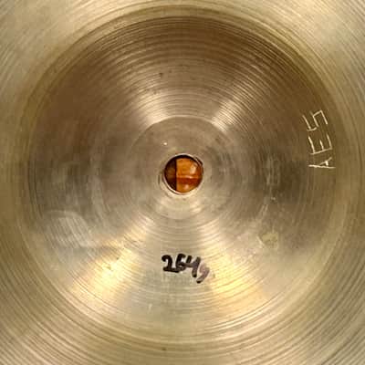 11" Zildjian A 1930s-1940s 1st / 2nd / Pre-Trans Stamp Splash Cymbal 264g *Video* image 6